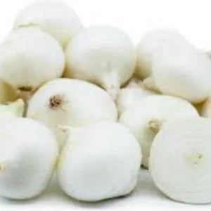 Fresh White Onions for cooking and healthy meals